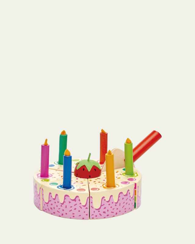 Rainbow Birthday Cake Play Set